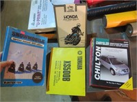 Snowmobile, Honda, Yamaha books