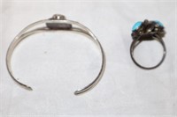 Sterling Ring and Bracelet