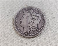 1879 Carson City Morgan silver dollar