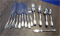 6 Place Settings Stainless Flatware Set