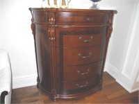 Bowfront Tallboy Cabinet