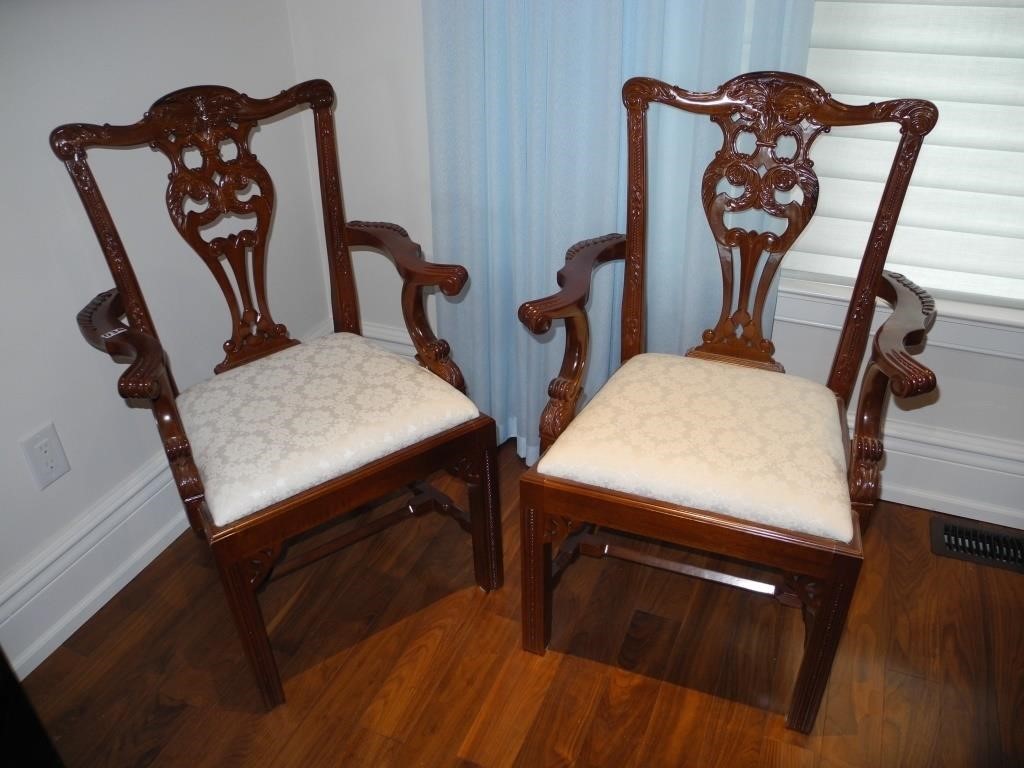 Two Dining Armchairs