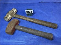 Small Sledge Hammers w/Wood Handles