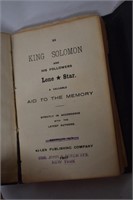 1907 Masons Book of Secrets & Memory Aids
