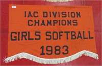 IAC Division Champions Girls Softball 1983