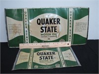 Vintage Quaker State Signs
