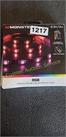 MULTICOLOR LED LIGHT STRIP WITH REMOTE CONTROL