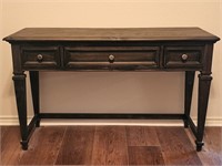 Haverty's Console  Table w/ Three Drawers
