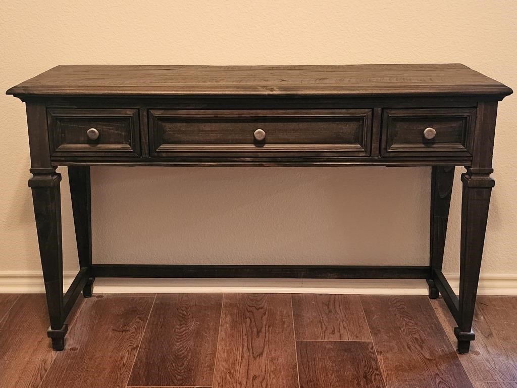 Haverty's Console Table w/ Three Drawers