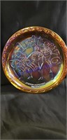 Carnival Glass Plate "Spirit of '76