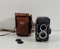 Yashica LM camera with leather case