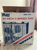 20 in 3 Speed Fan