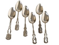 Sterling Silver Dessert Spoons