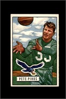 1951 Bowman #46 Pete Pihos EX to EX-MT+