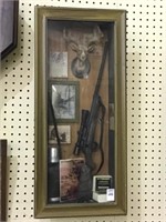 Hunting Design Wall Hanging Shadow Box