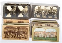 STEREOVIEW CARDS (43+/-)