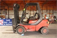 Linde Model H25D Forklift, Diesel, 5,000 LBS,
