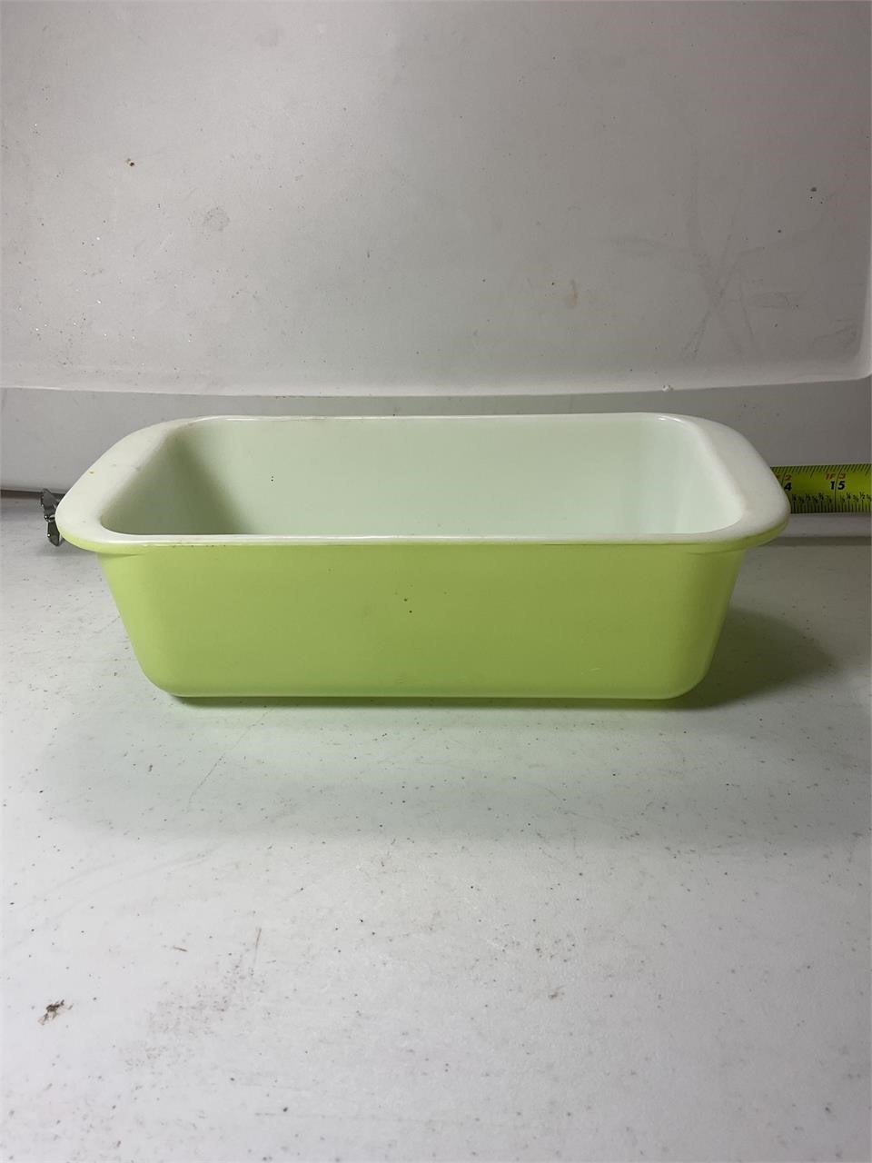 Vintage Pyrex Lemon Yellow Loaf Pan