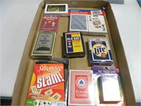 Playing Cards: Old Bay, Miller Beer, winnie pooh