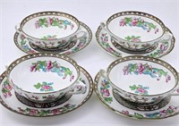 Coalport Indian Tree Bouillon Bowls