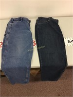 Carhartt jeans 36/36 and 36/34