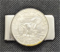 Eisenhower Dollar coin money clip