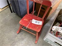 Childrens Wood Rocker