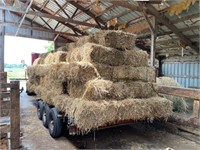 138 small squares rye straw