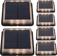 Solar Dock Lights Outdoor 6 Pack