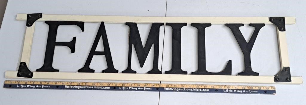 Metal Sign-FAMILY