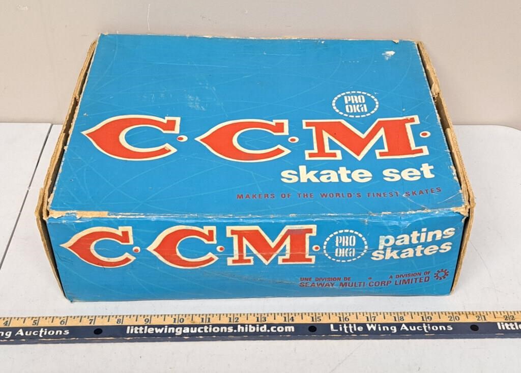 Vintage CCM Skates-Great Condition/Like New-10 2/3