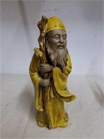 LJ ceramic Asian 13" statue made in Japan