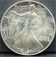 1987 silver eagle coin