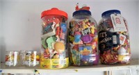 Lot #4332 - (3) jars full of vintage late 1970’s