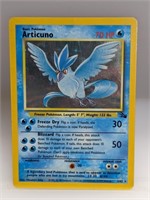 1999 Pokemon Fossil Articuno Holo #2 Scratches