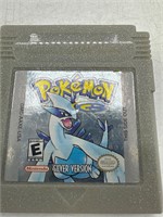 Nintendo game boy Pokemon silver version