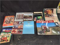 Lot of Toy Tractor Books, Calendars, Etc