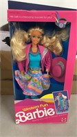 Western fun Barbie new in box