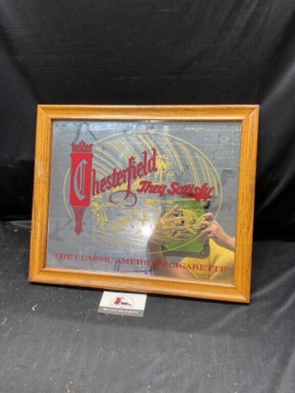 Chesterfield cigarette mirror