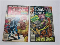 6 FANTASTIC FOUR COMICBOOKS-1988