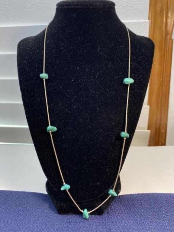 Sterling silver Turquoise necklace