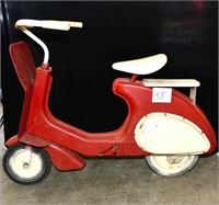 Vintage/Antique Peddle Car - Vespa Scooter