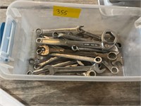 Mixed wrench tool lot