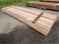 (96)Pcs 12' Cedar Lumber