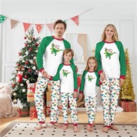 C387  Sunisery Family Matching Dino Pajama Set, Gr