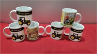 6 john deere coffee cups