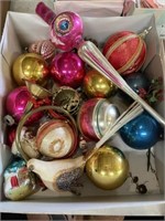 Vintage Christmas ornaments