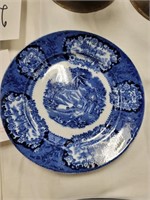 Flow Blue plate