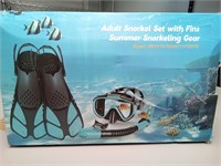 L/XL(9-13) Adult Snorkel Set