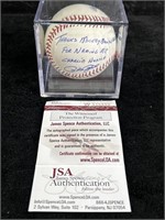 Pete Rose Signed Baseball JSA COA
